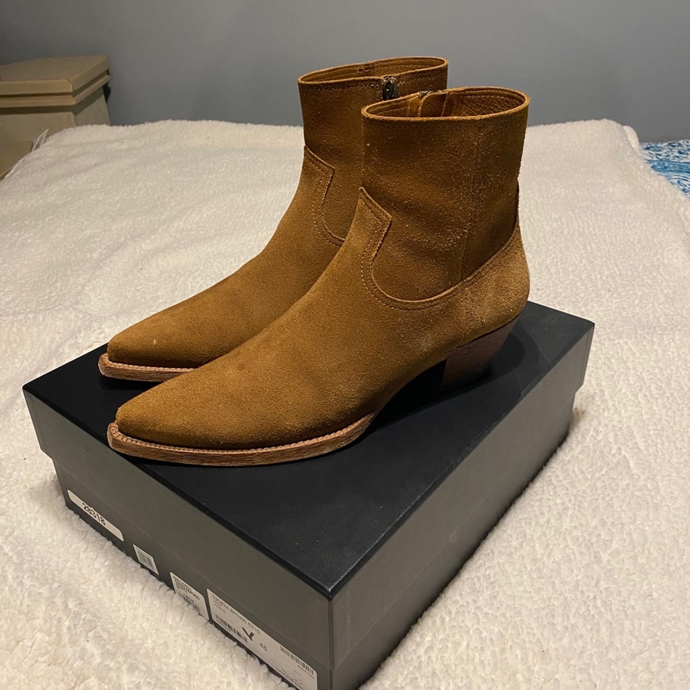 Authentic Saint Laurent Lukas boots size 45